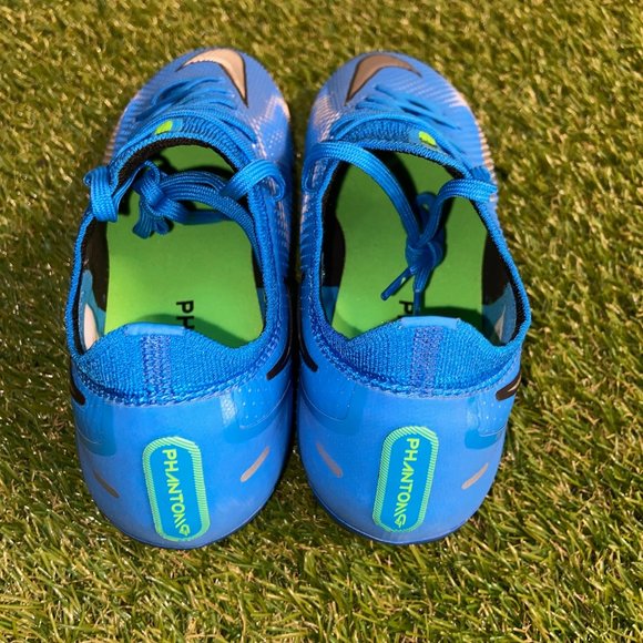 Nike Phantom GT Elite FG Blue Soccer Cleats CK8439-401 Men 5.5 Wmn 7 Bosnia NEW main image 6